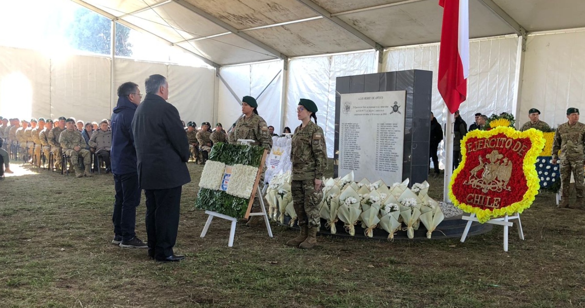 RECONOCIMIENTO PÓSTULO A SARGENTO QUE MURIÓ EN TRAGEDIA DE ANTUCO